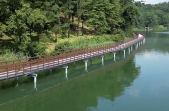 Pista ciclopedonale del Lago di Comabbio